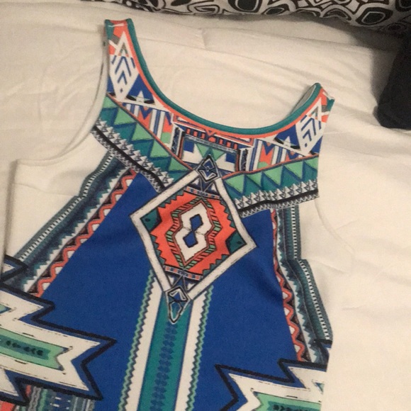 Multicolored pattern Dress - Picture 3 of 4